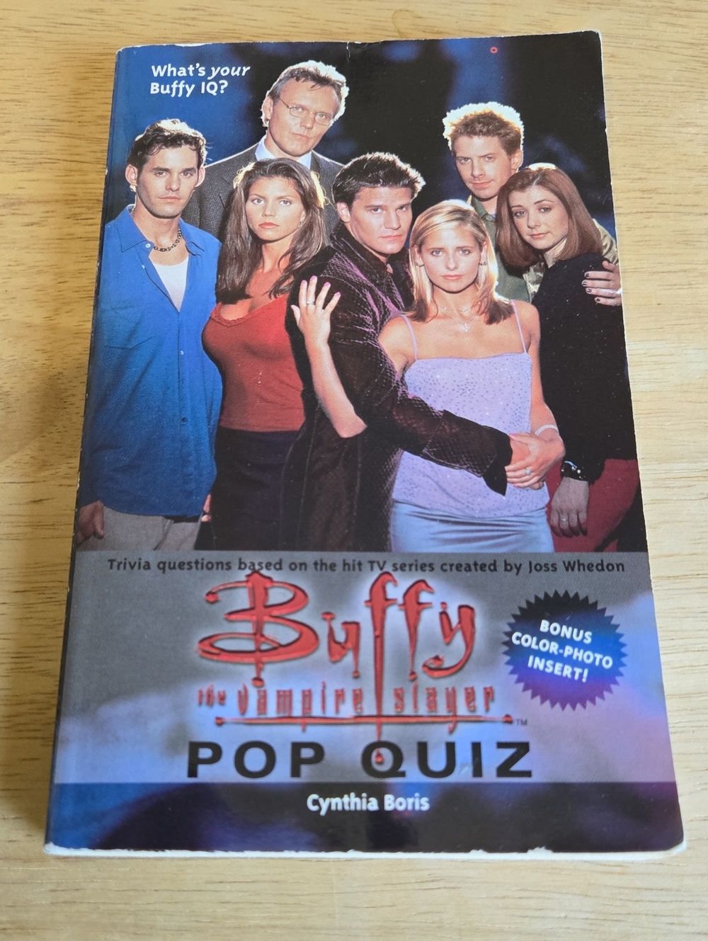 Buffy The Vampire Slayer Pop Quiz Book 1999